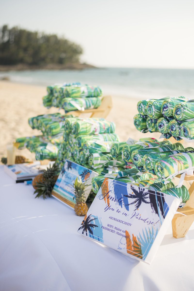 tbpdreamteam's tweet photo. Beach wedding favors | Planner Stylist @tbpdreamteam | Photo #darinimages | Venue @elitehavens https://t.co/GC2BJGo07w