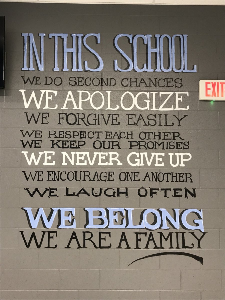 So good to see @PrincipalCWhite back in a school with kids where she shines! Building a student-supportive culture early! #excitedforyou #itsagibbsthing