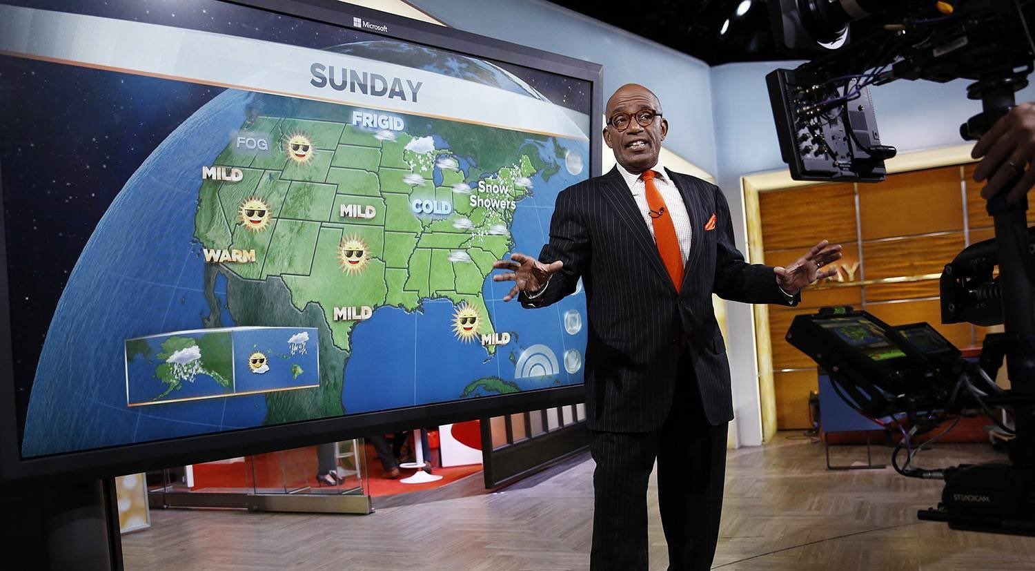 Happy 64th Birthday to Al Roker! The current weather anchor on NBC s Today. 