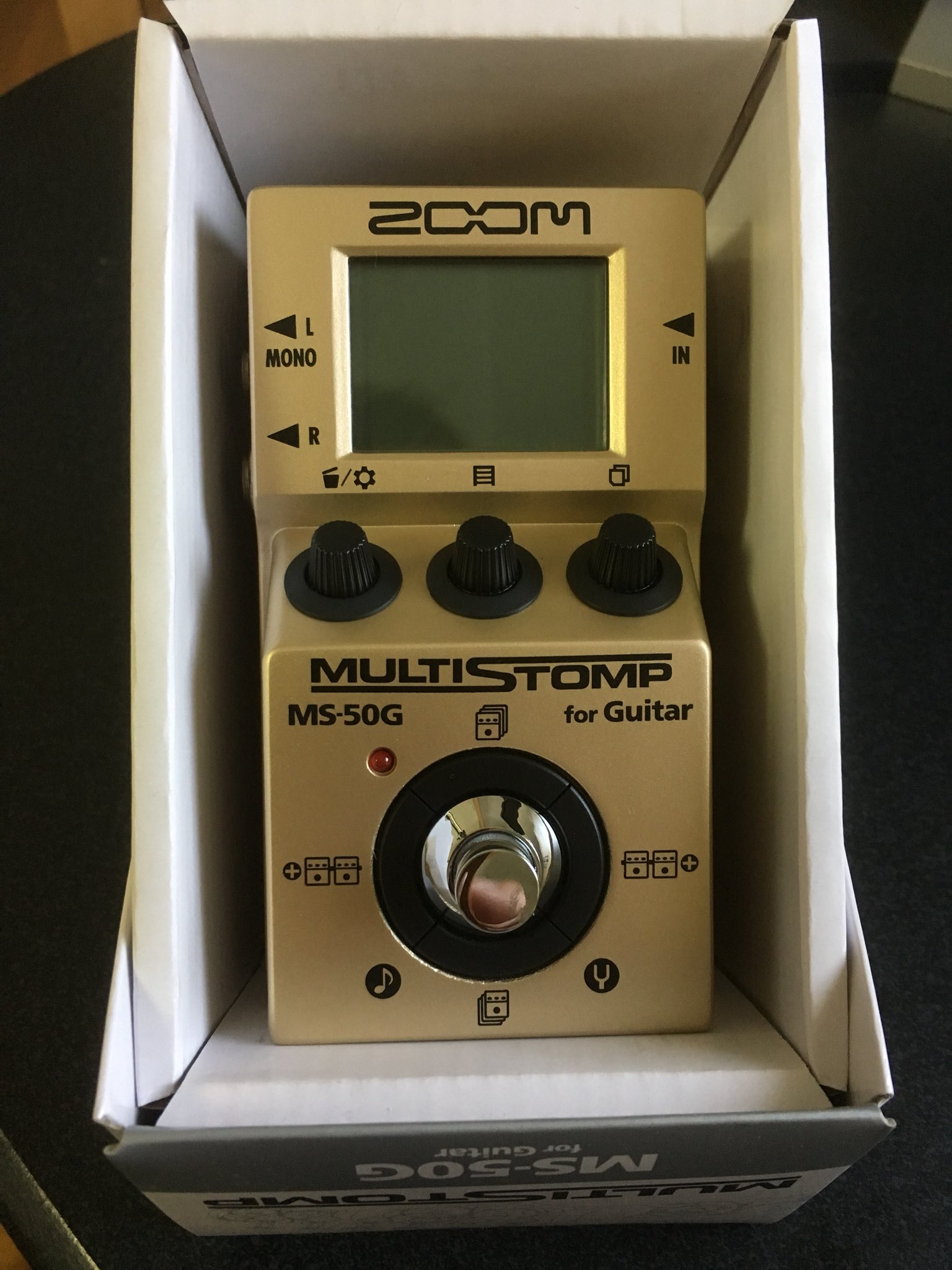 ZOOM MS-50G Gold Limited 限定 ZOOM / MS-50G-I Gold Limited イシバシ限定生産モデル -純正AC