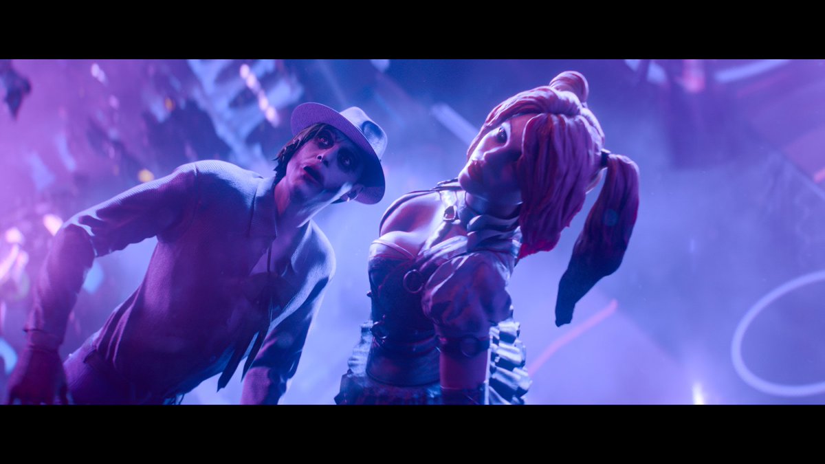 ✨🎮#レディプレ 豆知識💡 ディストラクテッド・グローブ内には多くのアバターが登場しますが、その中にはジョーカーとハーレイ・クインも登場します😉💖  『#レディ・プレイヤー1』8.22ブルーレイ＆DVDリリース/デジタル先行配信中 https://t.co/obmjDqb9fk