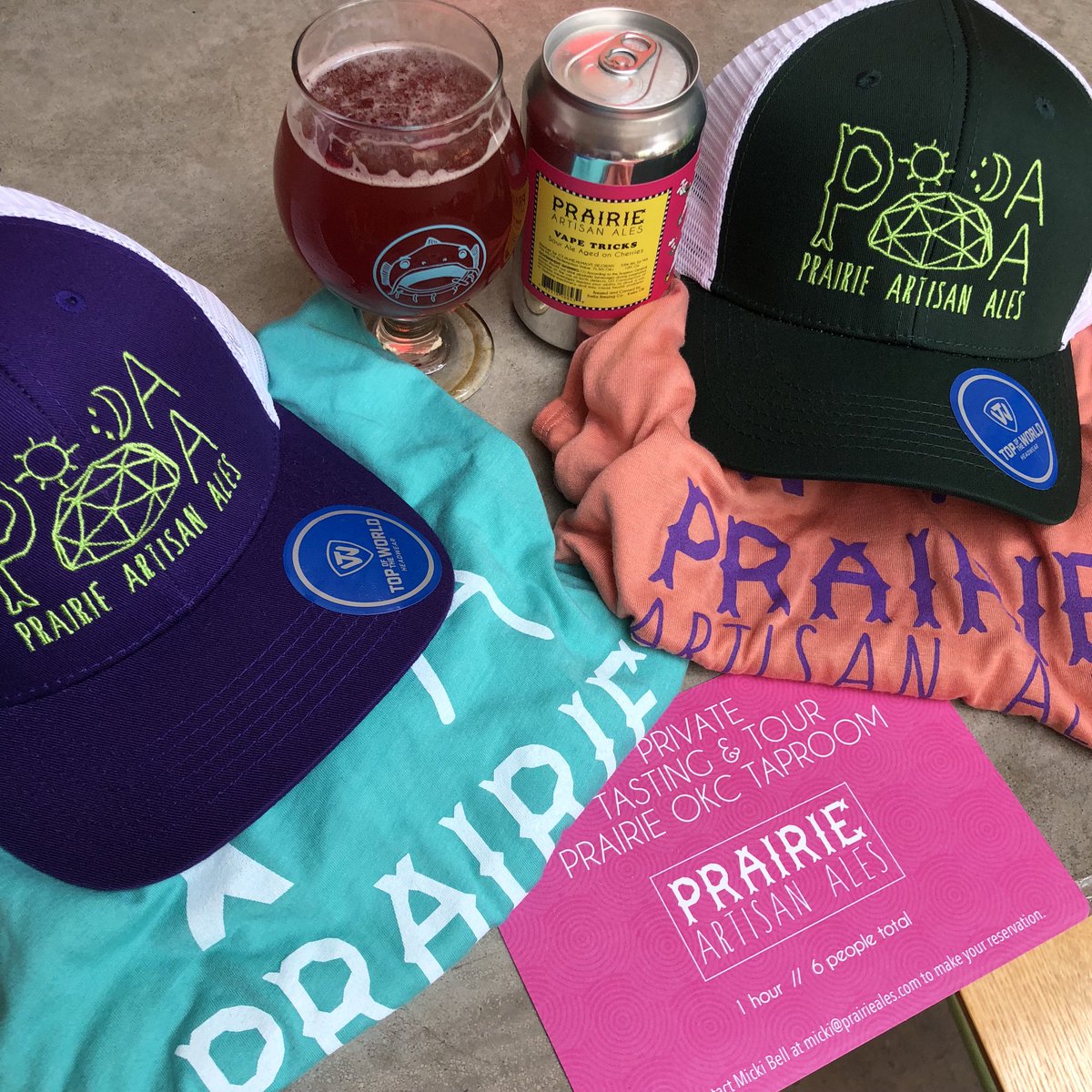 theunionok's tweet photo. Got plans tomorrow night? 

Now you do!! 6pm to 10pm

@prairieales to the rescue for an early/midweek/“whatever reason you want” pick me up. Prairie Vape Tricks and Prairie Bomb for $5. 

Every Prairie Ale comes with a glass and a chance at the raffle swag bag.

Feeling lucky?? https://t.co/5GscAhRh5o