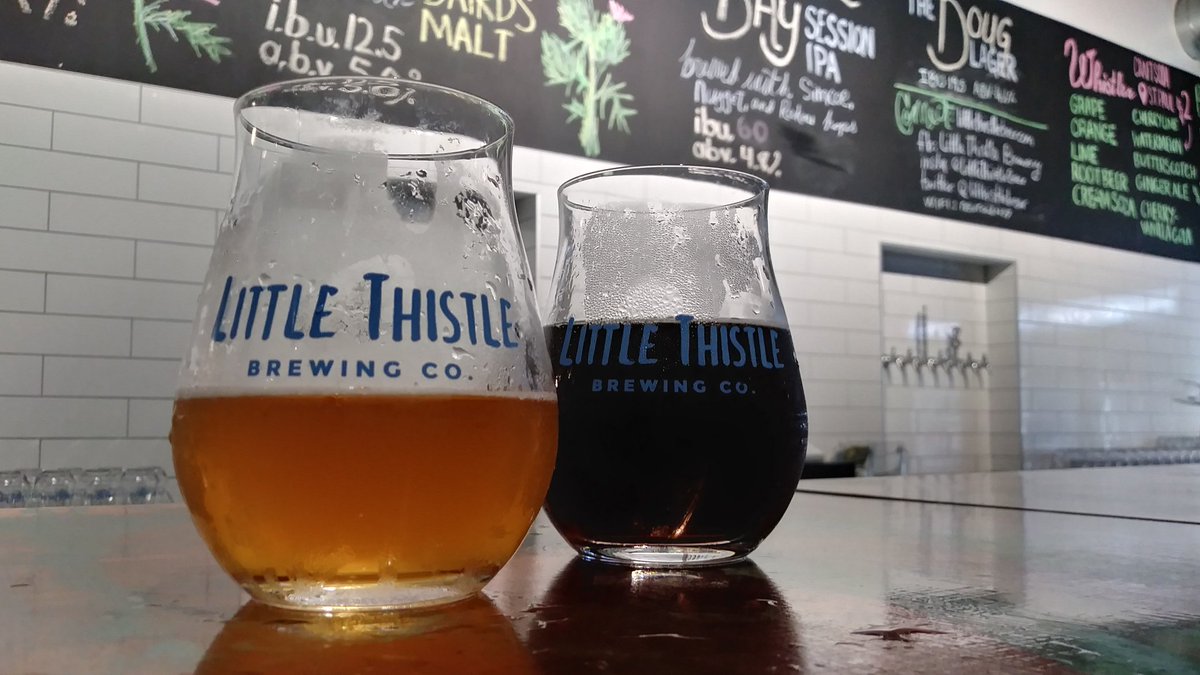 Girlwithbeer's tweet photo. @LilThistleBeer I've missed Steve's beer. Thanks for being pure deliciousness. I ❤ his Scottish. Hope there is a PB porter/stout in the future.... https://t.co/j2YUlrybME