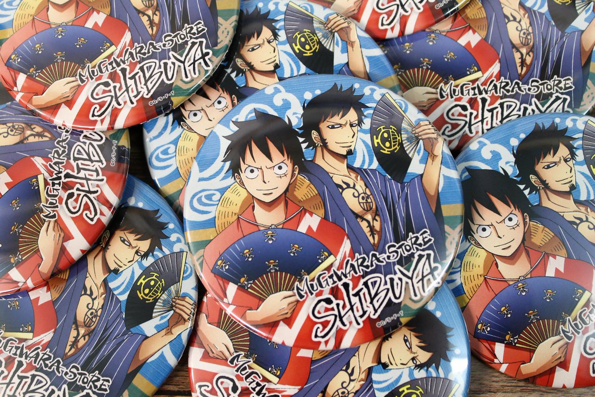 One Piece麦わらストア渋谷本店 Sur Twitter おすすめ 麦わらストア限定 ご当地限定 缶バッジ 渋谷本店 400円 税 好評発売中 麦わらストア Onepiece