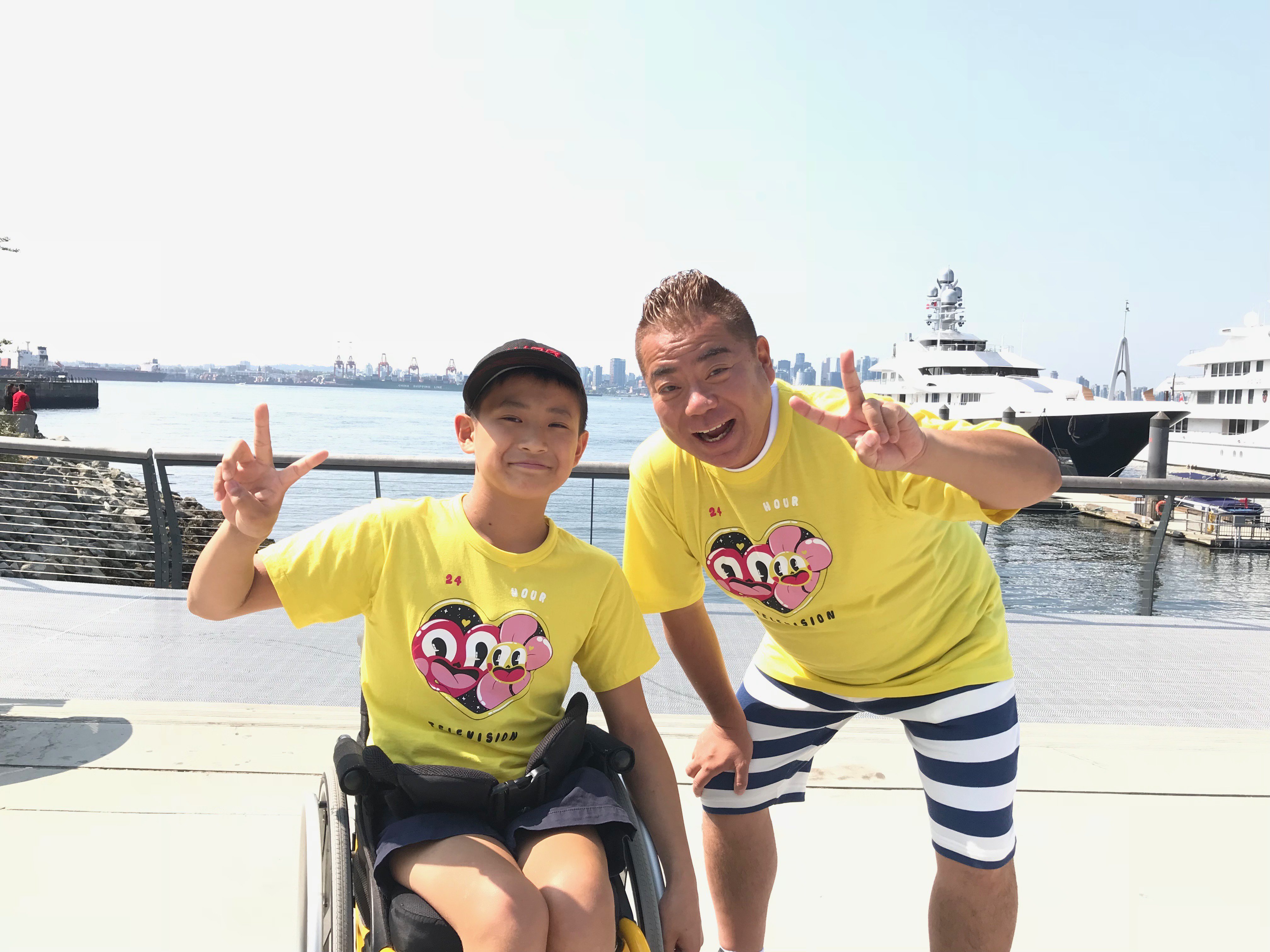 تويتر 24時間テレビ45 8月27日 28日 公式 日本テレビ على تويتر 24時間テレビ41 放送内容をご紹介 車いすの少年 伊藤樹くん １２歳 と応援団長 出川哲朗が挑む はじめてのおつかいinカナダ ８歳の時 事故で下半身不随となった樹くん 樹くんと出川