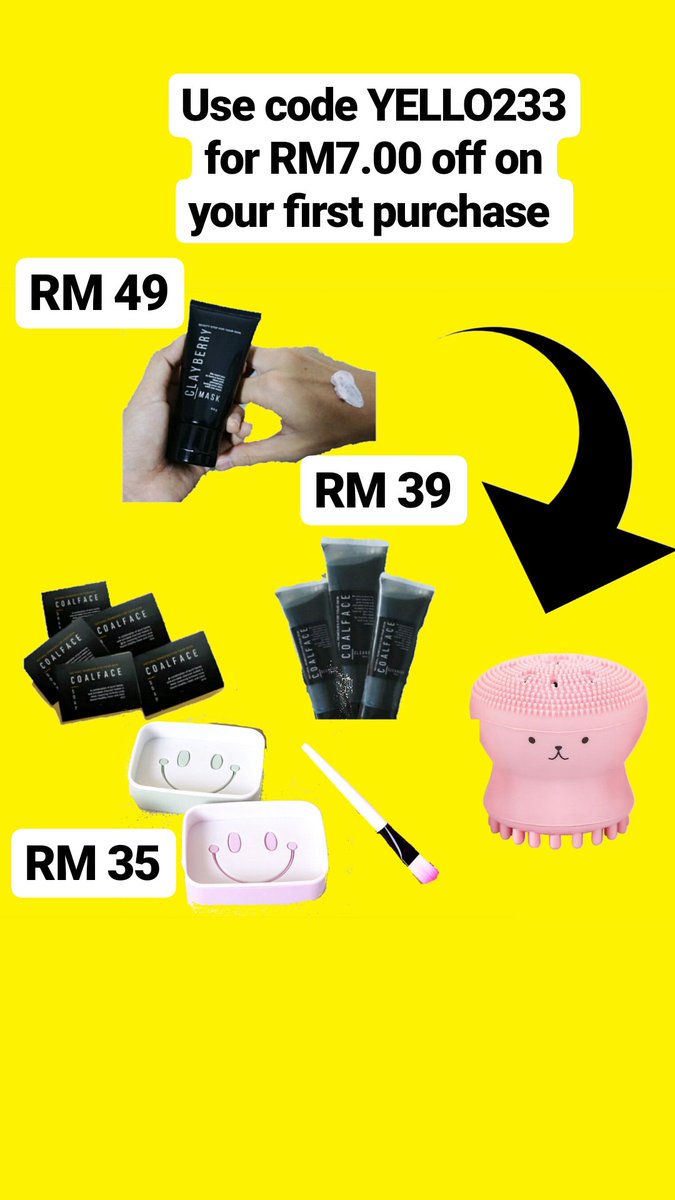 missfannana's tweet photo. Hellu 💥 Kayman Beauty &amp; Jelita KL
READY STOCK. A perfect combination for glowing skin.

Click here for FREE SHIPPING : [https://t.co/EiovsyYhOZ]

☎ : [https://t.co/iL3CPEVtzF]
🐝 : Use code YELLO233 for RM7.00 off on your first purchase https://t.co/xi78KWEdN8