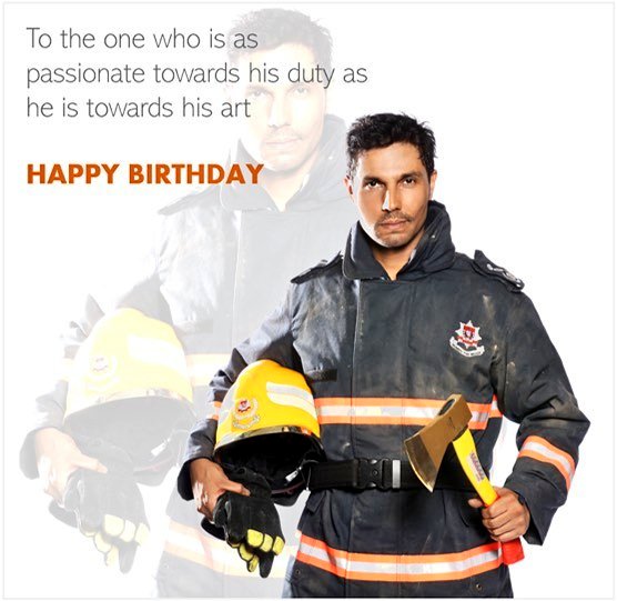 Randeep_HoodaFC's tweet photo. A Birthday wish that stands out..
from #FireCombat360 #FireBrigadeIndia #RandeepHooda https://t.co/amc84Pbmju