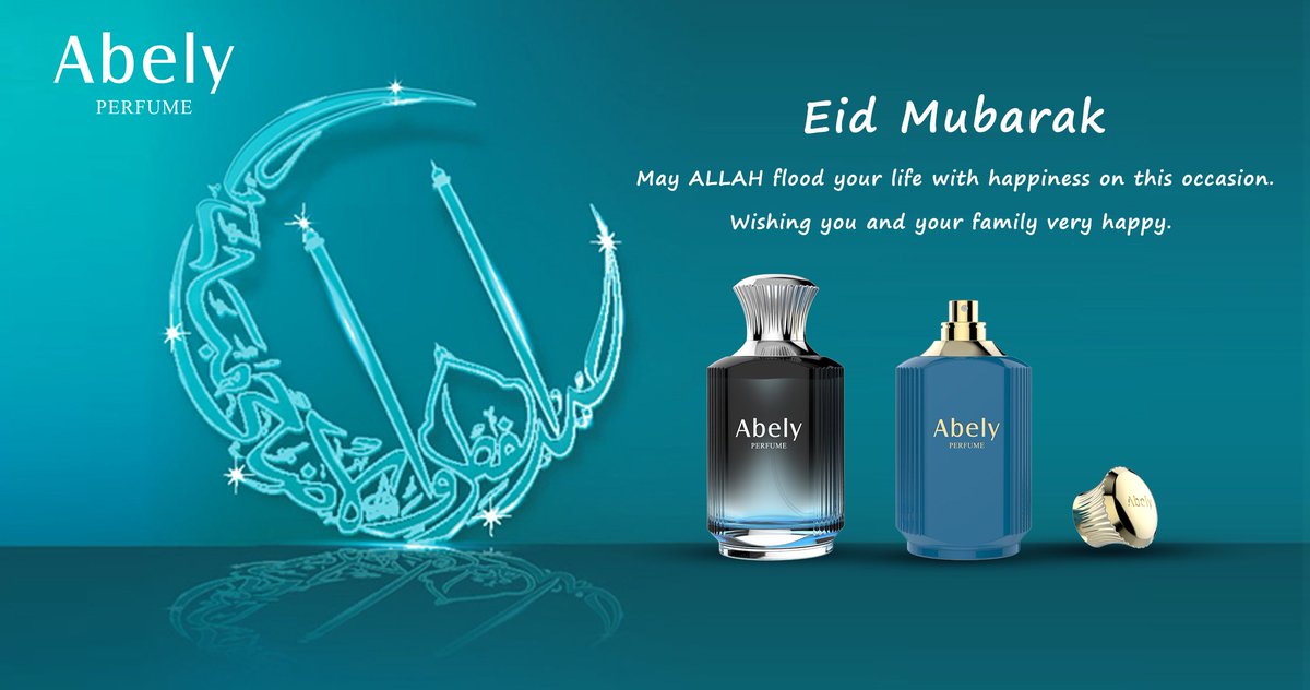Abelyperfume's tweet image. Happy Eid al Adha!
May the great Allah prosper the works of your hands.
Enjoy this joyous feast!
#abely #perfume #parfum #eid #mubarak #holiday #feast #2018 #muslim