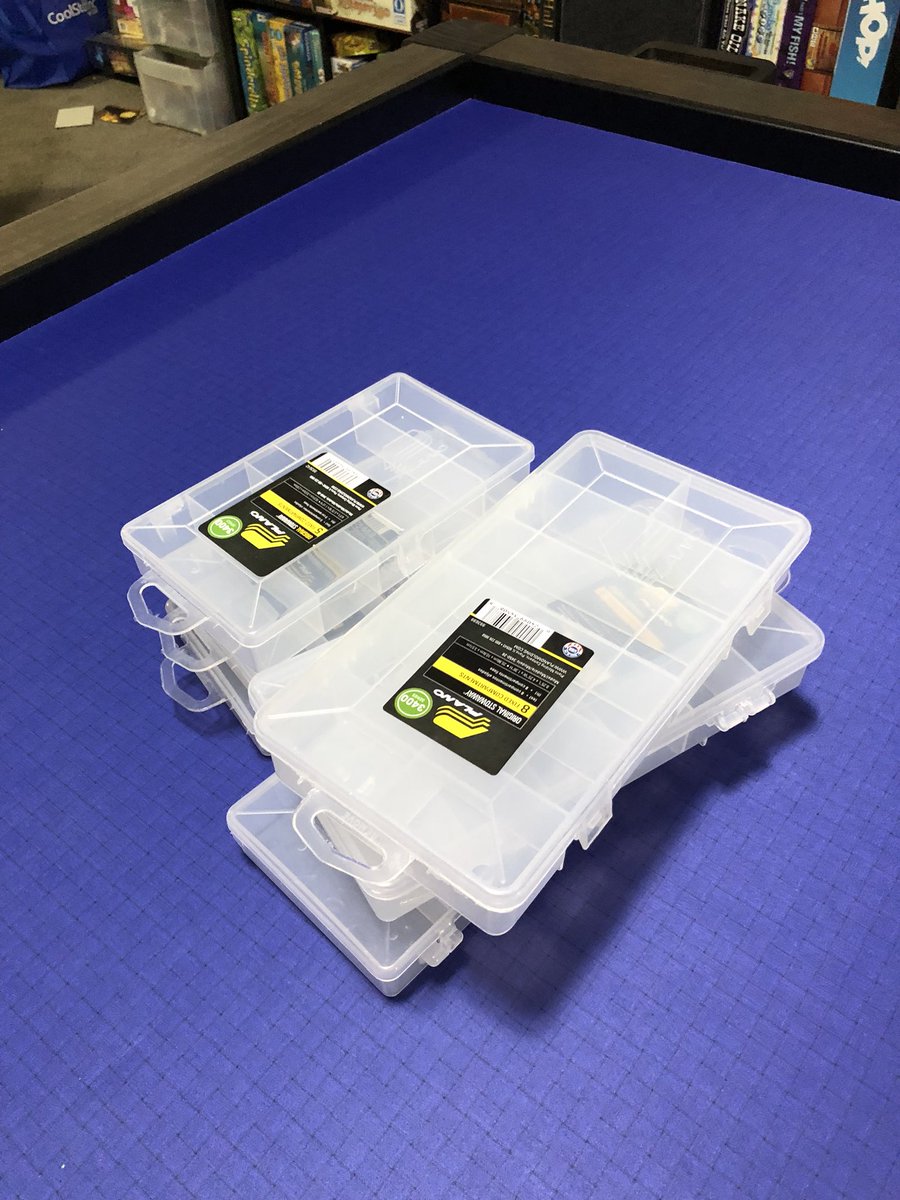 Not just for fishing lures 😂🤣 #boardgames #boardgamestorage #plano