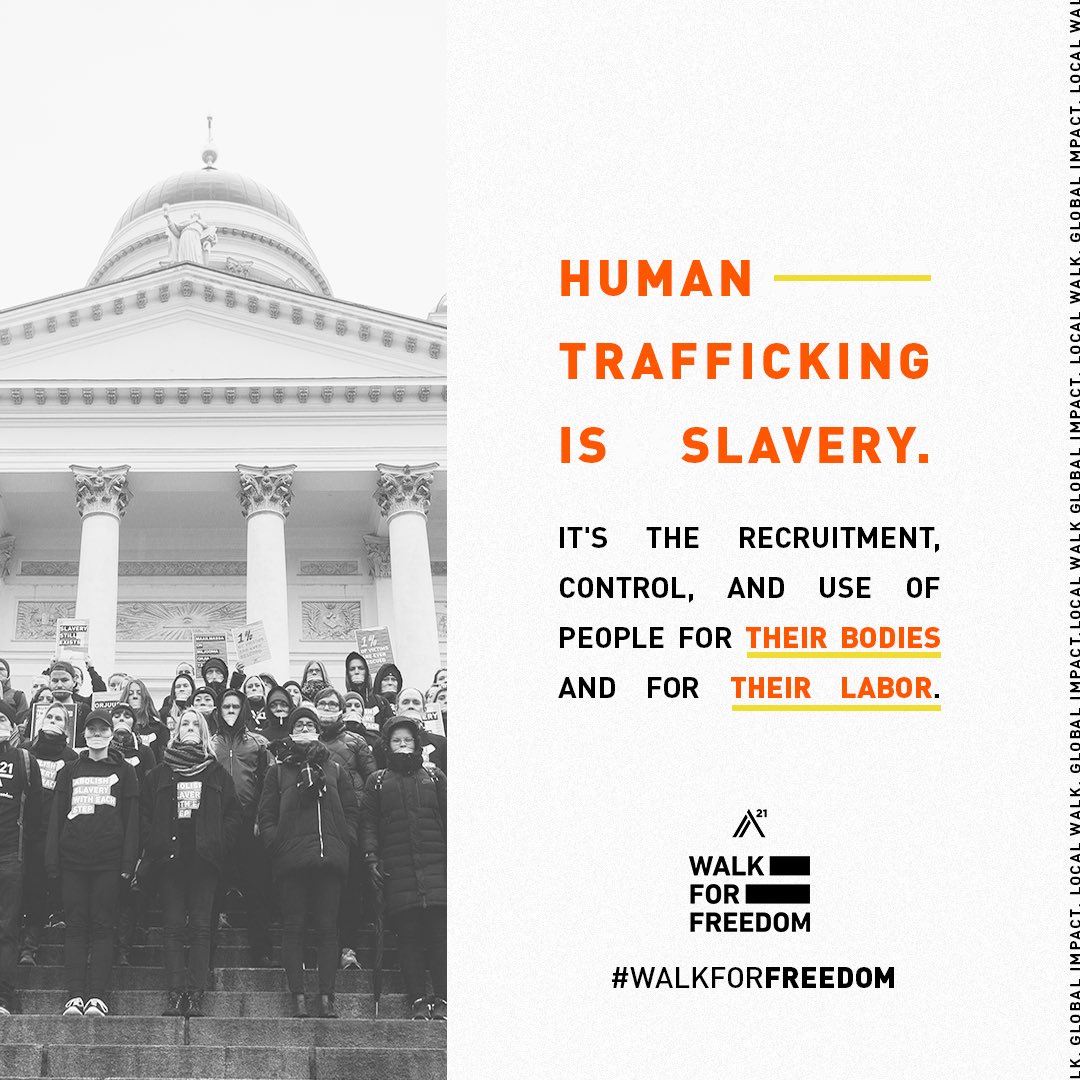ForFreedomInit's tweet photo. Walk For Freedom 2018
Are you registered? 
Link in Bio 
__
👟🌎🚶‍♀️🚶‍♂️
__

#WFF2018 #WalkForFreedom2018 #WalkForFreedom #A21FreedomChasers #FreedomChasers #SanAntonio #HumanTraffickingAwareness #Endit #EndHumanTrafficking #A21 #ForFreedom #SA300 https://t.co/lVaahszb6L