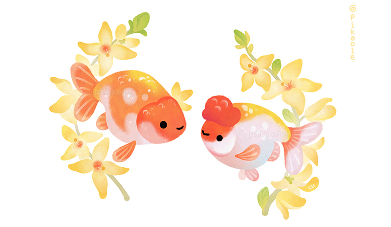 pikaole's tweet photo. Hello! #visiblewomen I’m Danbee Kim and I'm an illustrator who make sticker packs and themes. I like drawing fish💕 

🐟 Patreon : https://t.co/Fb2naN2Woe
🐠 Shop : https://t.co/zucy704Hj8 https://t.co/nEuHDzmODd