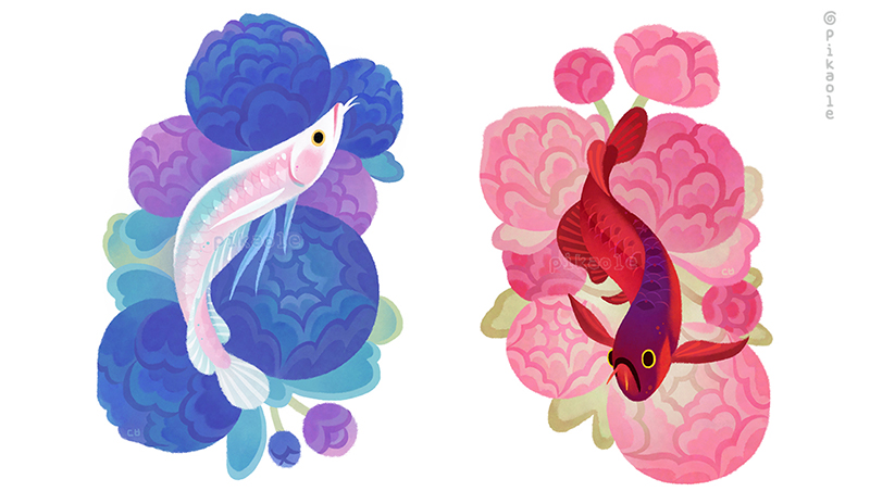 pikaole's tweet photo. Hello! #visiblewomen I’m Danbee Kim and I'm an illustrator who make sticker packs and themes. I like drawing fish💕 

🐟 Patreon : https://t.co/Fb2naN2Woe
🐠 Shop : https://t.co/zucy704Hj8 https://t.co/nEuHDzmODd