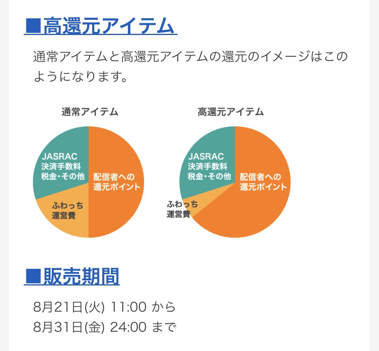 ふわっち監視員 期間限定 高還元アイテム 新作花火 スターマイン ふわっち史上最高の還元率のアイテム Webからの限定発売 スターマイン 1個 3480円 販売期間 8 21 火 11 00 8 31 金 24 00 ご利用は計画的に ふわっち T Co ふわっち監視員 期間限定 高還元アイテム 新作花火 スターマイン ふわっち史上最高の還元率のアイテム Webからの限定発売 スターマイン 1個 3480円 販売期間 8 21 火 11 00 8 31 金 24 00 ご利用は計画的に ふわっち T Co