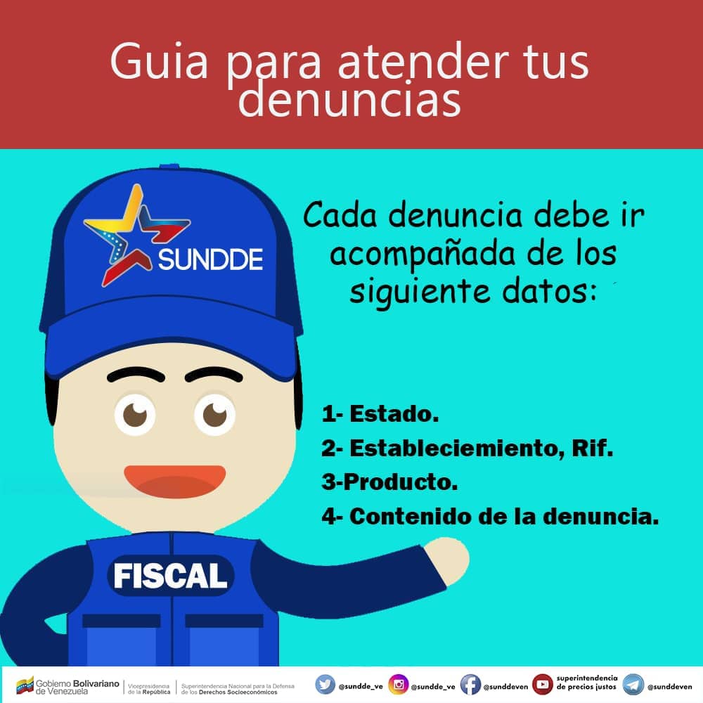 El número de la #Sunnde a nivel nacional para que DENUNCIEN locales donde estén especulando. Agreguen nombre, ubicación y  fotos del local RUEDENLO 
Mensaje de texto o whasapp (0414) 120- 28-59  y 0800-56-58-786 #EquilibrioEconómico