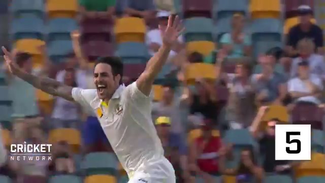 Happy birthday, Mitchell Johnson. Some absolute snorters in this lot 