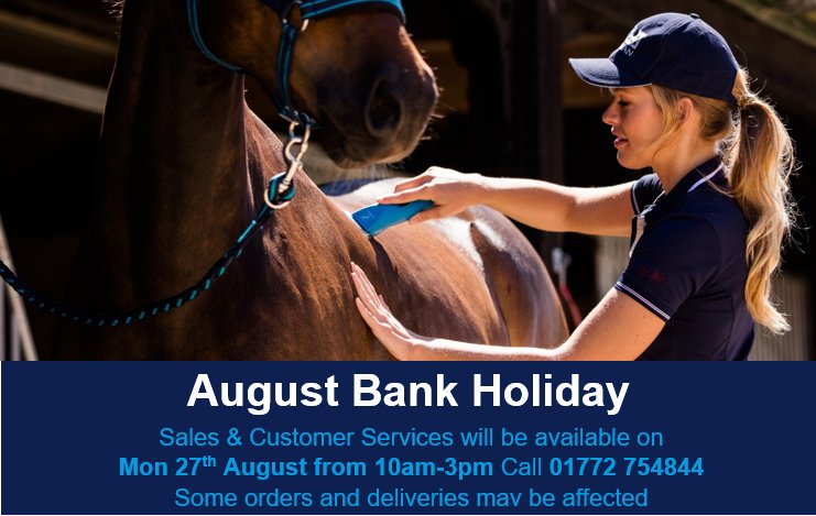 It's Summer Bank Holiday next Monday (27th August 2018). 
Sales &amp; Customer Services will be available from 10am-3pm on Bank Holiday Monday to take orders and to answer queries.
Some customer deliveries may be affected by the Bank Holiday.
#bankholiday