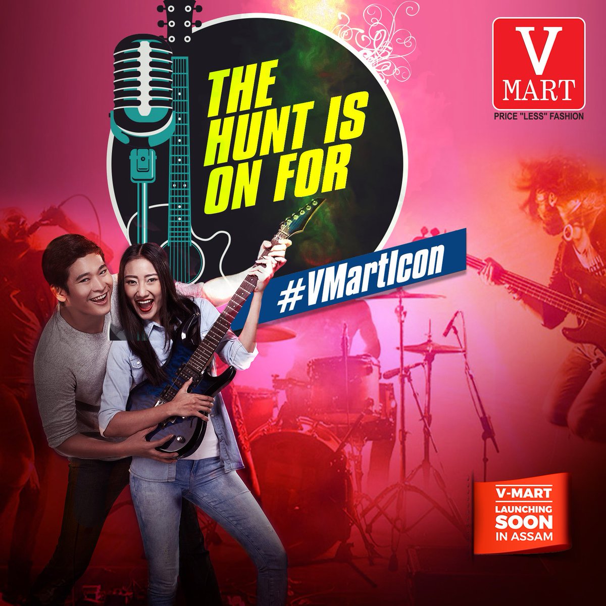 vmartretail's tweet photo. Note: This contest is only for people living in Assam
โขClick a Stylish picture of yours with your band
โขLike & follow us on Instagram, Twitter, Facebook
โขUpload it in the comment section with #VMartIcon
โขAsk your friends to share and like your post
#ContestAlert #contest https://t.co/K0cAfglmfG