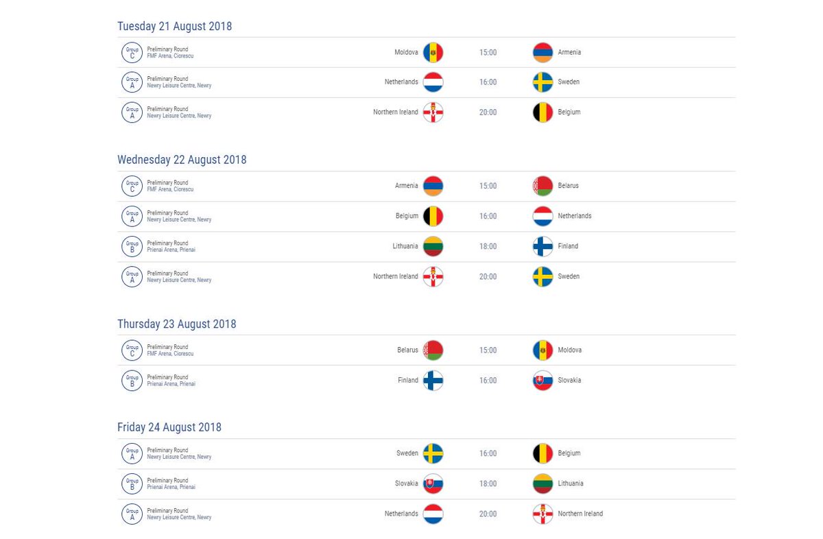 The first ever #WEUROFutsal matches are today!👍

Follow the preliminary round from 15CET here ▶bit.ly/WEUROFutsalLIVE