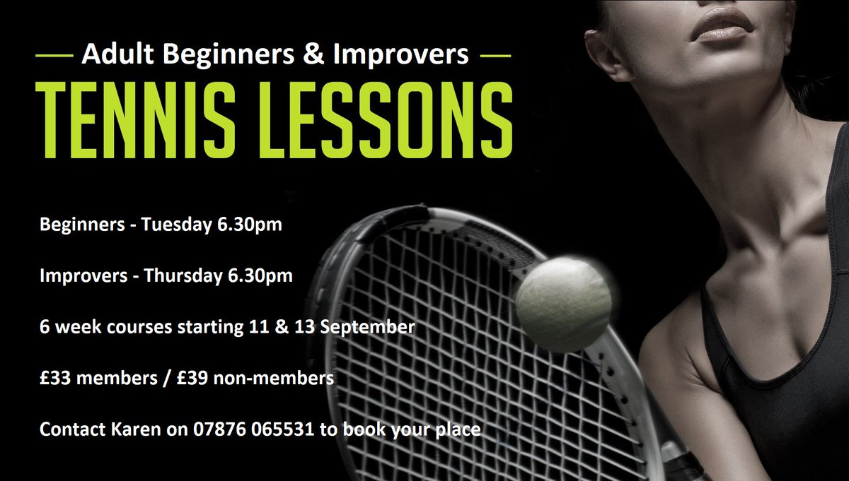 Have you ever wanted to learn how to play #Tennis? Or have you played before, but want to get better?
Enter into our six-week adult beginner and improver programs at your local #CheadleHulme club to learn, to improve and to have fun!
Contact Coach Karen on 07876 065531 for info.