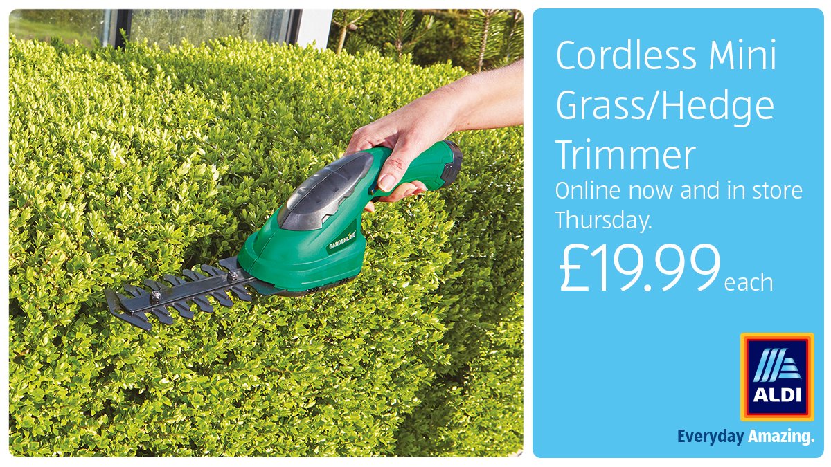 Gardenline Cordless Hedge Trimmer Aldi edu.svet.gob.gt