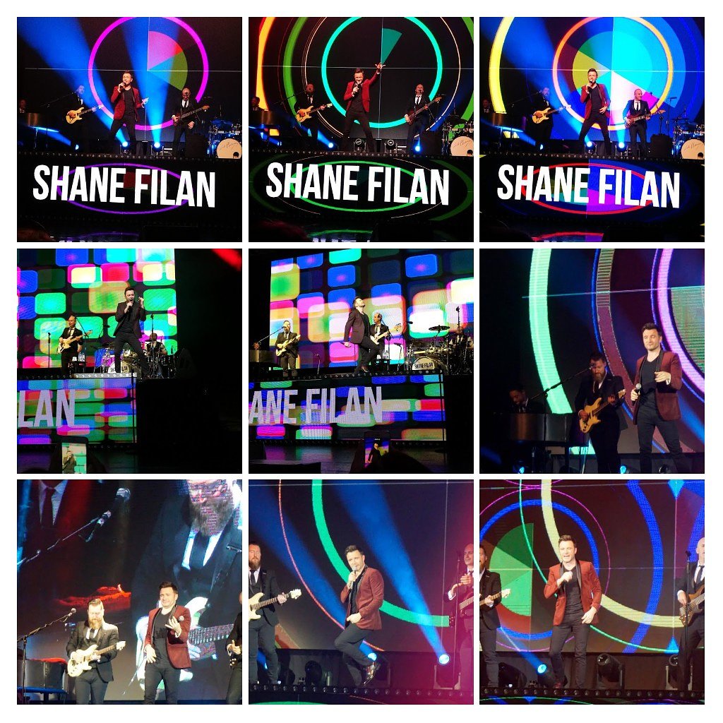 AngelaSmith95's tweet photo. #TuesdayTourTrack track 13/14 on @ShaneFilan #LoveAlwaysTour ❤️🎶❤️ was his cover of Cake By The Ocean and The Power Of Love - photo credit to Angela Smith - admin of Shane Filan FC Belfast on Facebook 🙂 https://t.co/SgDmO5Tgzn