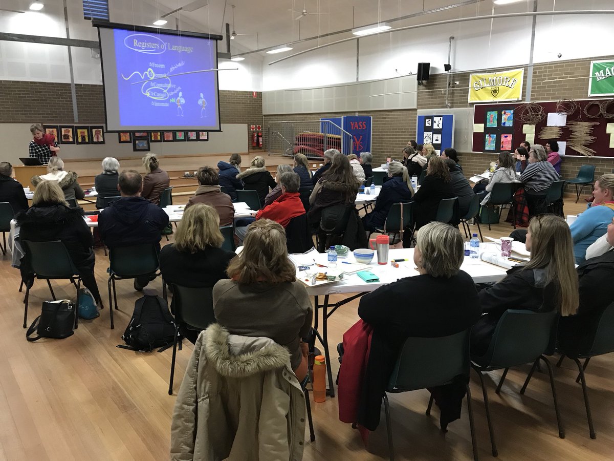 Staff from our Binit Binit Learning Community have been spending the evenings together for some amazing training and development. #bridgestocapacity #binitbinit #yass <a href="/NSWEducation/">NSW Dept of Education</a> #amazingstaff