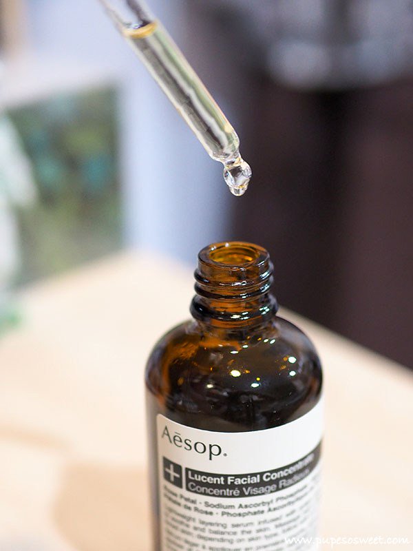 aesop lucent facial concentrate 60ml