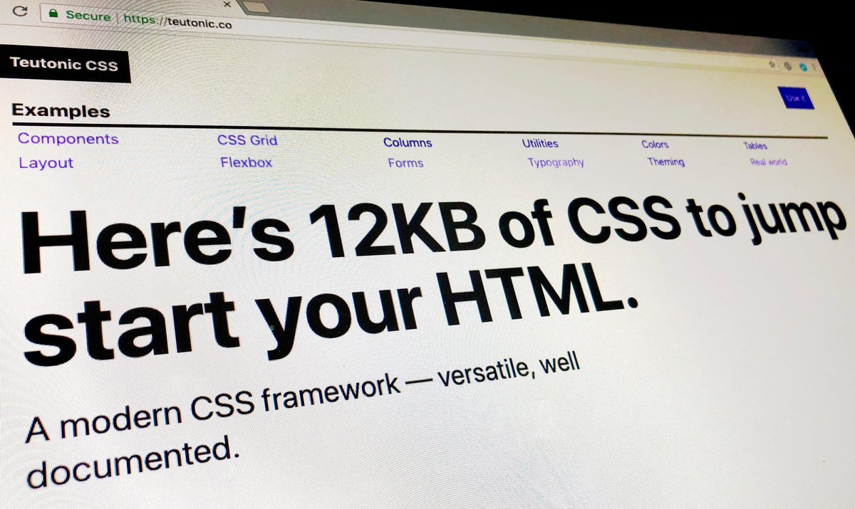justinseiter's tweet photo. Teutonic CSS - So much style with so little ❤️ https://t.co/p2eYvcvqPc https://t.co/BEKlarHUsv