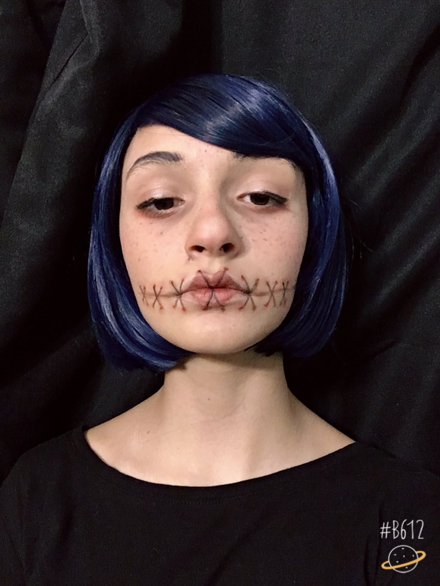 ✨🍒🍓🍒✨ next con: Con+Alt+Delete! on Twitter: "Here's my little Coraline costest! It's not best, but then it's just a test. I wish I could have added the button