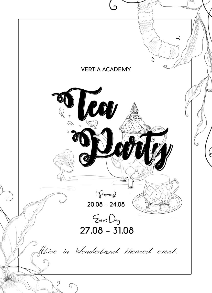 Vertia_Academy's tweet photo. ยินดีต้อนรับเข้าสู่งานปาร์ตี้น้ำชาของเวอร์เทียอะคาเดมีค่ะ

Mini Event :: Preparing a Tea party

ทุกๆปีจะมีการจัดงานเลี้ยงน้ำชาใหญ่ของโรงเรียนโดยจะมีการเชิญเซเลป บุคคลสำคัญและศิษย์เก่ามากชื่อเสียงมาร่วมงาน ถือเป็นงานสังคมที่สำคัญมากสำหรับนักเรียนทุกท่านในการทำความรู้จักบุคคลต่างๆ https://t.co/nrPjQo9xjY