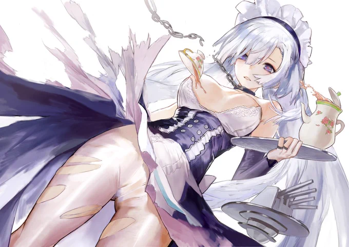 ベルファスト #ベルファスト #アズールレーン https://t.co/m64wXcE7Xp 