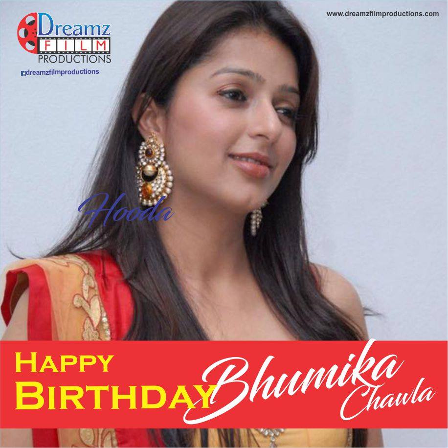  wishes a very  to Bhumika Chawla (Famous Bollywood Actress, Former Model) 