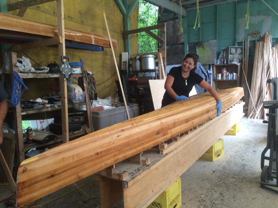 peggybe_oonujut's tweet photo. I'm learning to build strip canoes. It doesn't sound appropriate, but I find grinding the hardest part.
This canoe has been a wonderful addition to our little canoe family
#CanoeLove
#ResilienceInGenocide
#ThingsIDoForFun
#CedarLove https://t.co/xS413Sfcsb