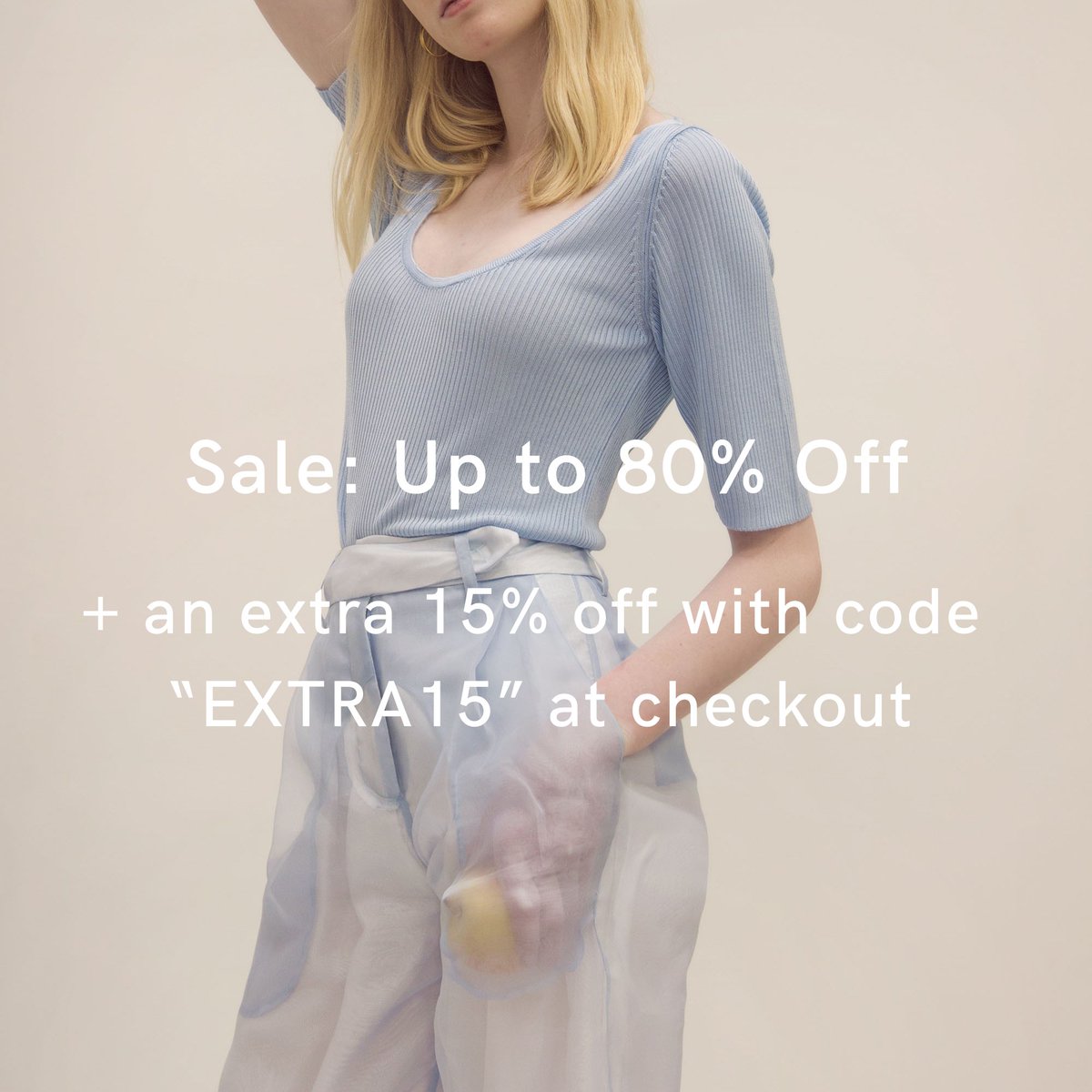For this week only, save 15% off all sale items with code "EXTRA15" at checkout > newclassics.ca