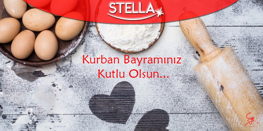 ege_stella's tweet photo. Aileniz ve sevdiklerinizle tatlı yiyip tatlı konuşacağınız güzel bir bayram geçirmenizi dileriz. Kurban Bayramınız Kutlu Olsun #iyibayramlar https://t.co/wS67o549DI