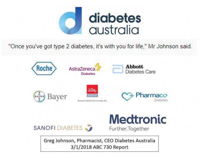 Diabetes australia sponsors
