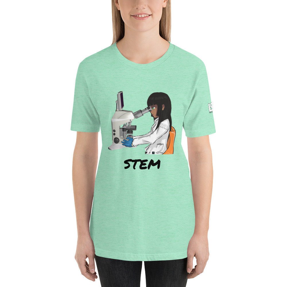 sagelifesci's tweet photo. Support #Women of Color in STEM and tech with the new Unisex Pastels T-Shirt! #science #black #girlpower #afro #scientist #microscope in #biology https://t.co/oO6djwXiB2 #streetwear #shortsleeve #sciences #etsy #womenofcolor #womeninstem #womenintech #stemfield https://t.co/KlrrIrj7kR