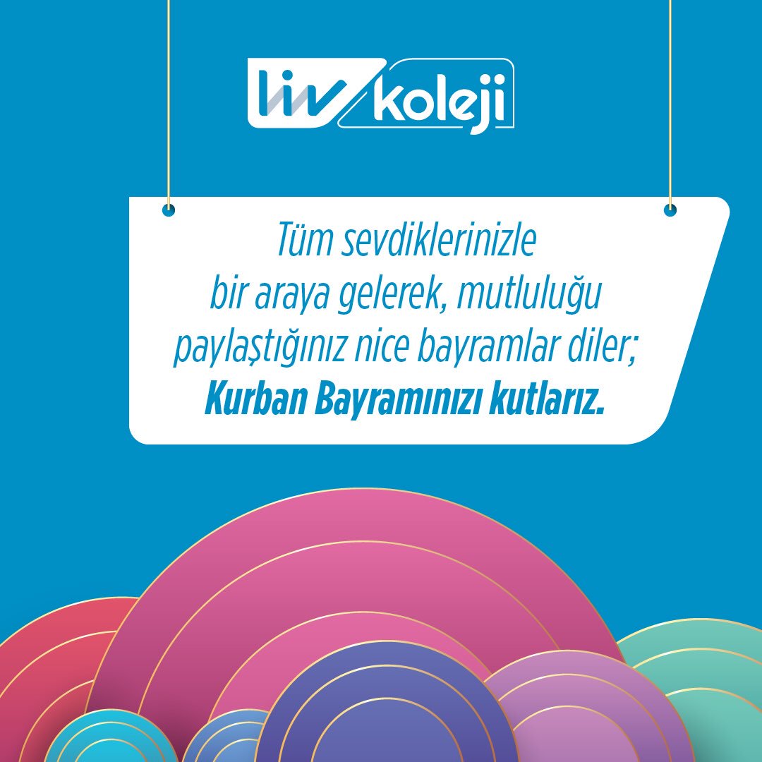 Tüm sevdiklerinizle bir araya gelerek, mutluluğu paylaştığınız nice bayramlar diler; Kurban Bayramınızı kutlarız...