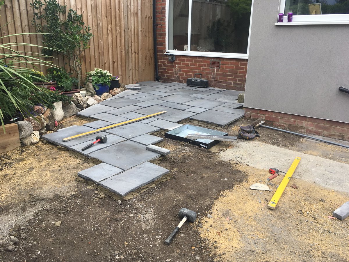 WearBuilders's tweet photo. Nearly there... 
 
#wearbuilding #building #paving https://t.co/9yX5WY9idO