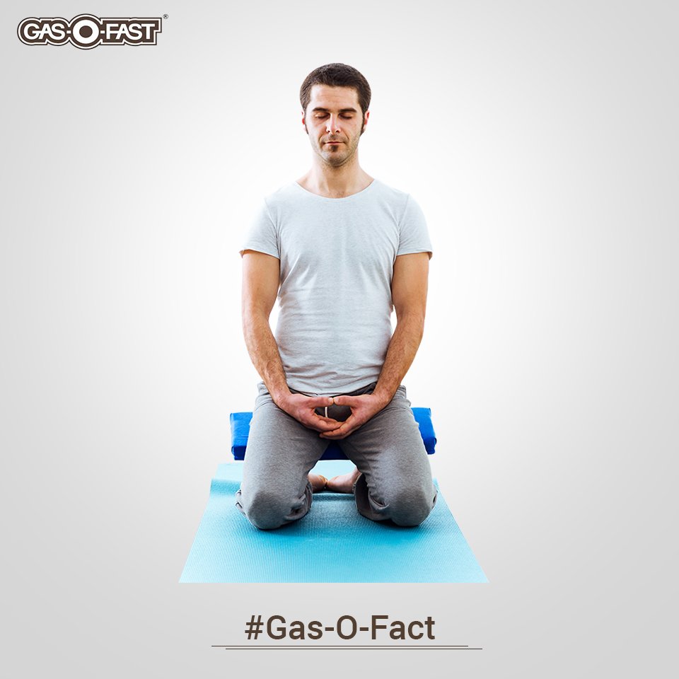 GasOFast's tweet photo. Did you know this posture can keep stomach pains away? Vajrasana can help improve indigestion.
#GasoFact #Vajrasana https://t.co/vFx0z1BZUv