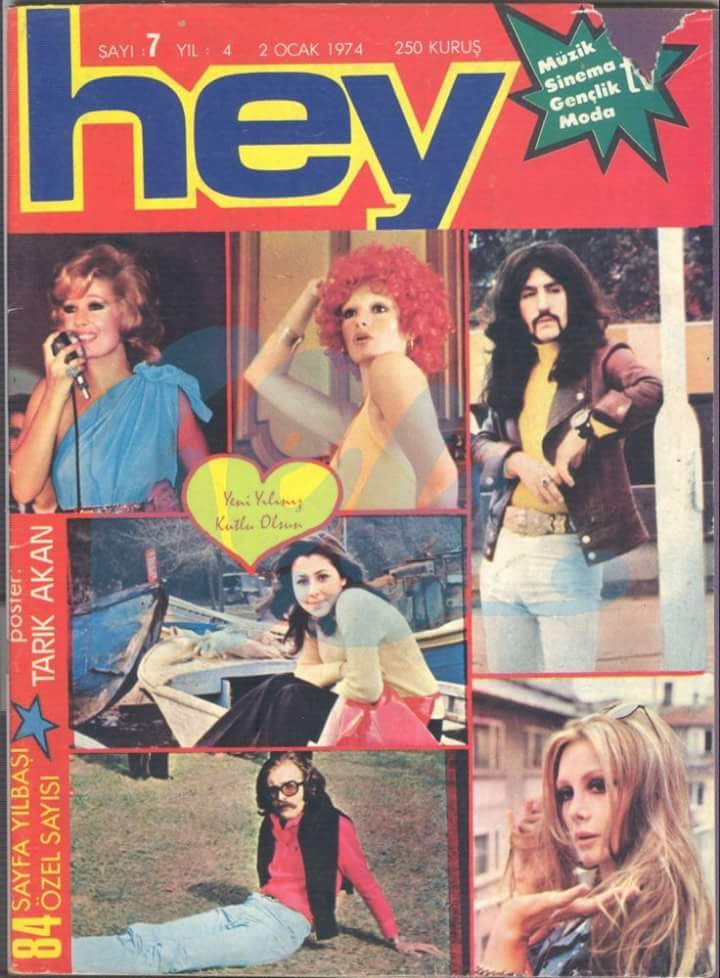 Müzik Sinema Gençlik Moda (1974)
# Hey Dergisi