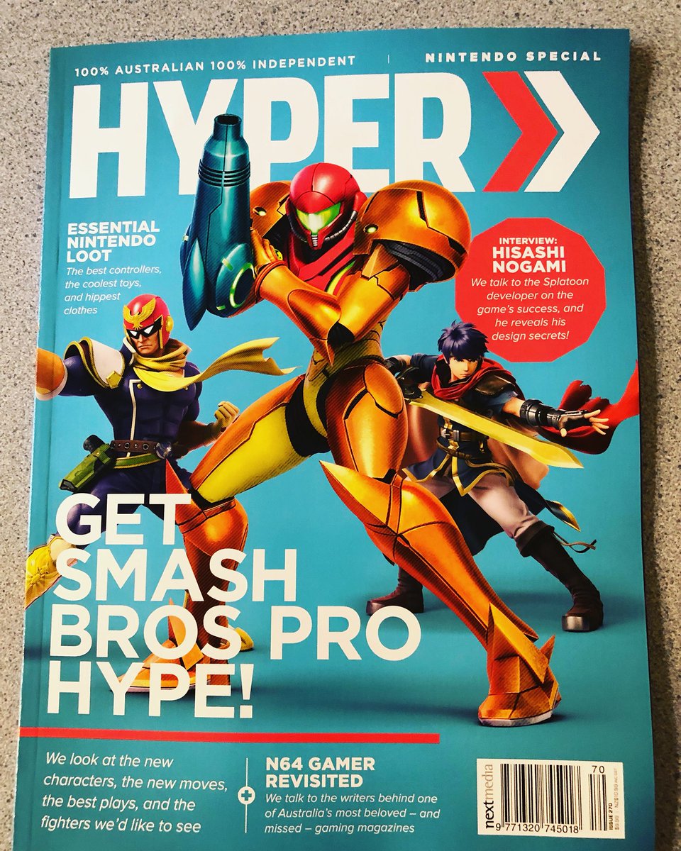 HyperMagazine's tweet image. Casual reminder that we have a new issue out. It looks like this and it’s full of Nintendo stuff.