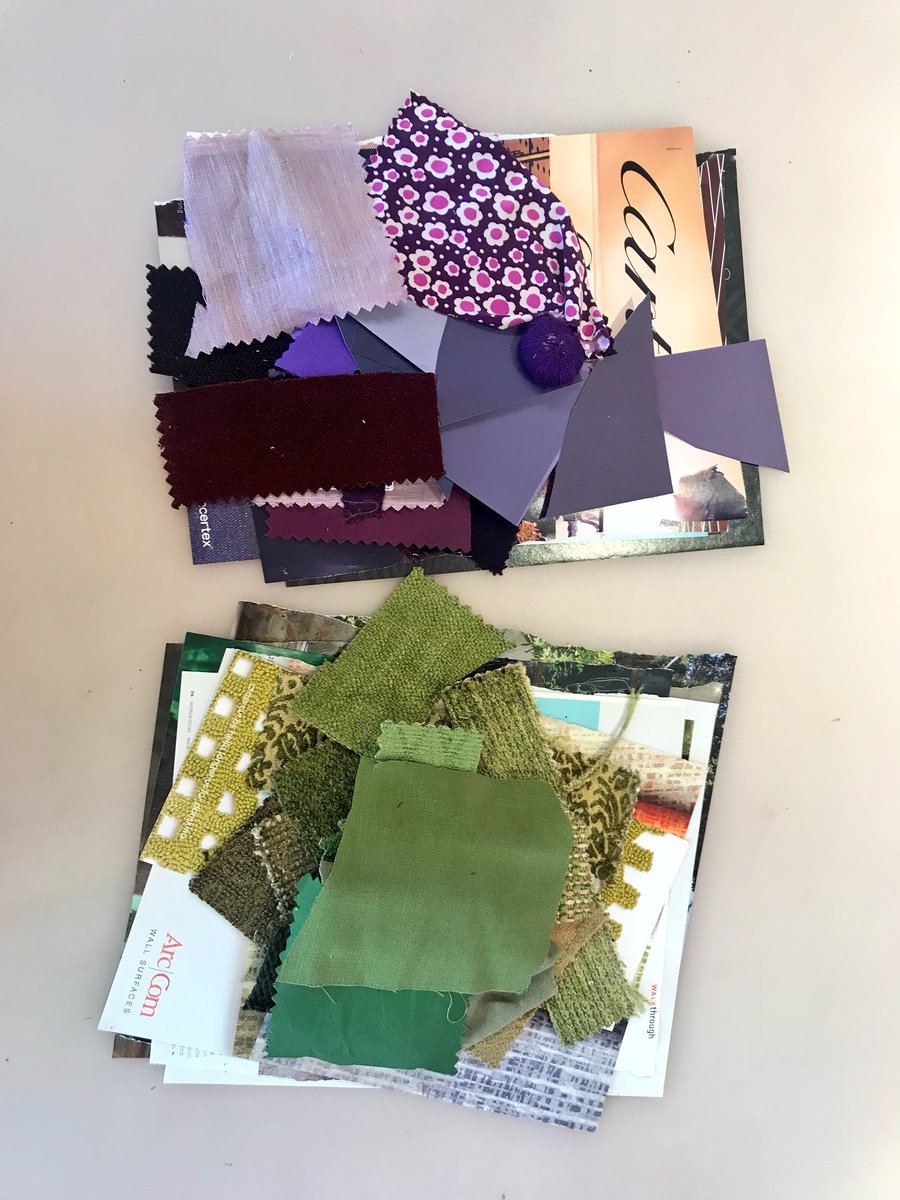 EllaFidm's tweet image. From a vision 💭 ↠  to final product! This was a project for my Color &amp;amp; Design Theory class showing warm to cool colors using texture! ☺️ #FIDMlife #FIDM  Follow me on Insta @ ellemcmurray to see more.