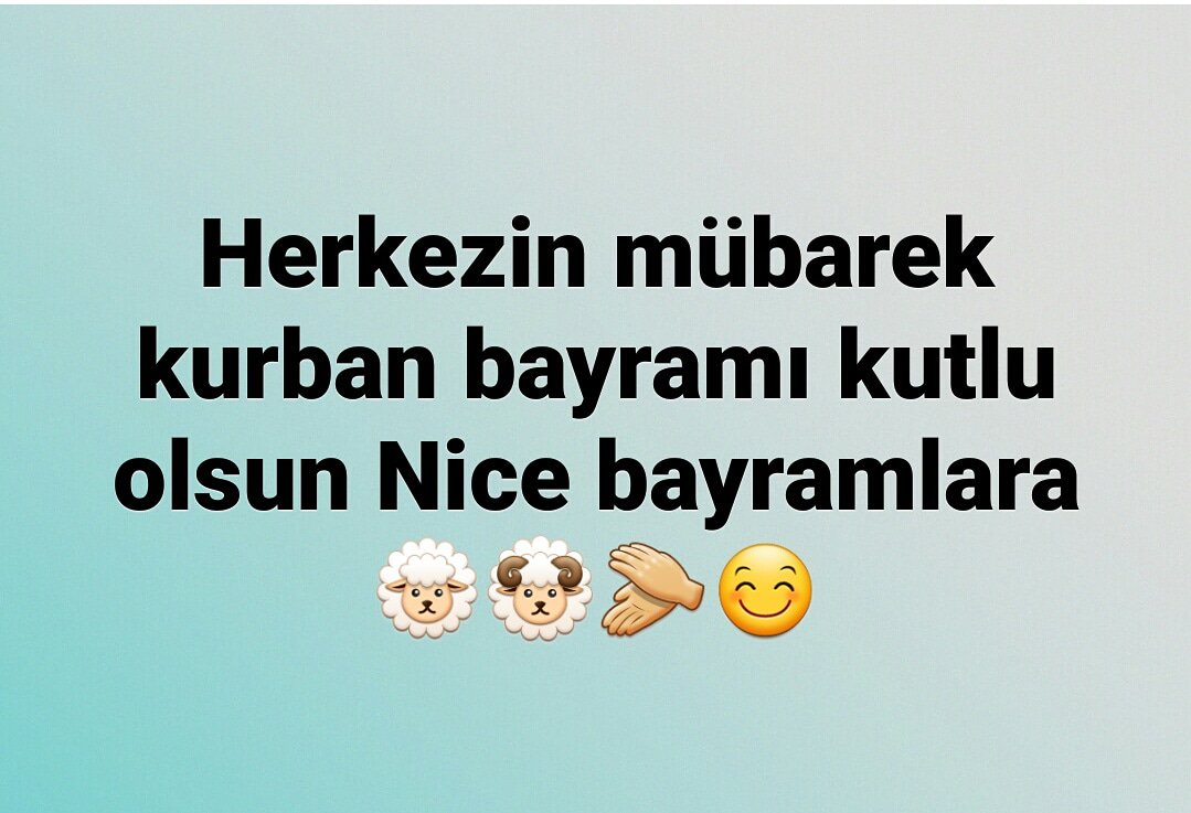 MUTLU BAYRAMLAR🐑🐑