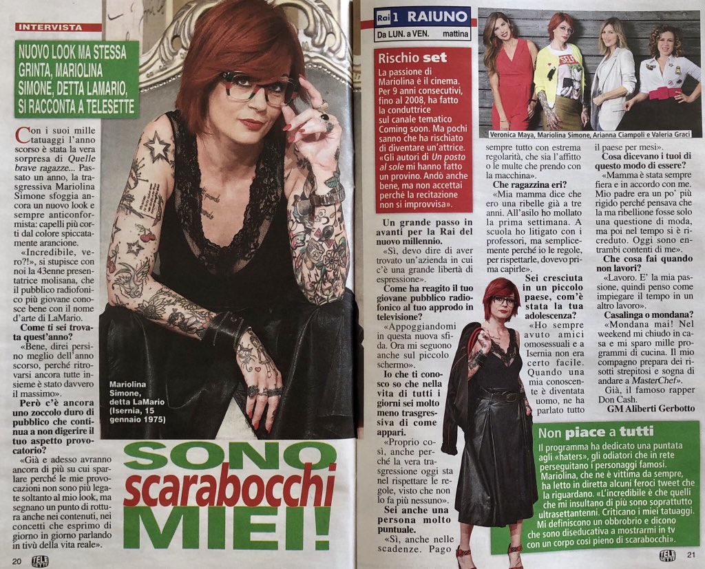 Il sindaco della City su #TELESETTE (n. 35/2018). 👊🏼😎
#LaMario #MariolinaSimone #QuelleBraveRagazze #QBR #Rai1 #RaiUno