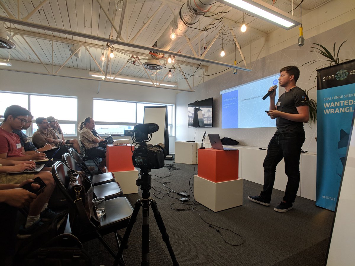 daveyedwards's tweet image. Our Cloud Next Extended was a success! We had 2 amazing speakers. @lmoroney talking about #machinelearning #tensorflow and @mikenikles on #CloudBuild at @getstat 

@gdgvancouver #vancouver #developers #ml @googlecloud #googledevelopergroup #googlenext18 #googlenext18extended