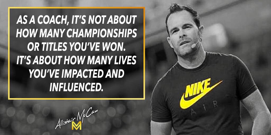 AllistairMcCaw's tweet image. As a coach, what matters most to you?
