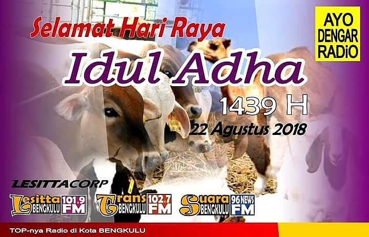 Selamat Hari Raya Idul Adha 1439 H
