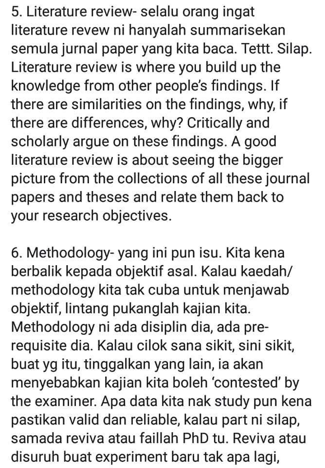 worknco's tweet image. Korang yang tengah siapkan thesis or FYP tu, bolehlah baca ni dan share dengan kawan kawan korang.

Ada beberapa kesalahan yang selalu dilakukan para pelajar PhD.

Credit: Mohammad Tazli Azizan