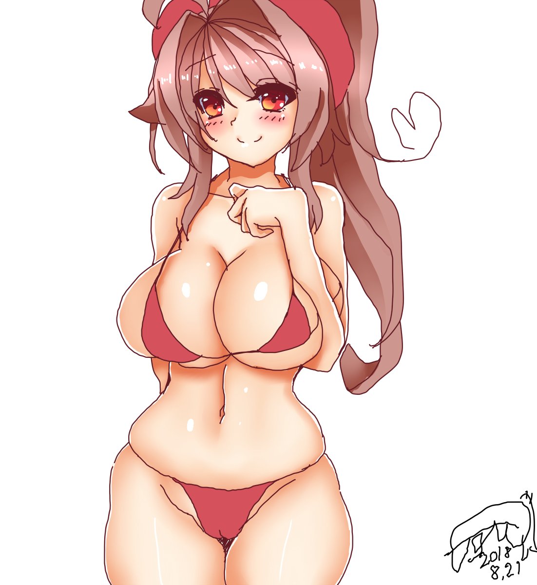 液タブがぶっ壊れてても、俺はおっぱい描きたいからマウスで描くんじゃ!
でも液タブ早く届いて!!!!!! 